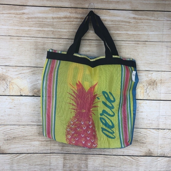 NWT Aerie mesh tote bag - Picture 1 of 4